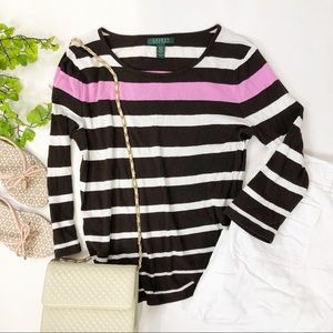 RALPH LAUREN WOMEN’S 3/4 SLEEVES SHIRT 0068